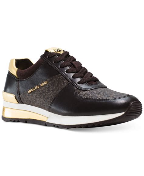 michael kors allie trainers|michael kors allie trainer sneakers.